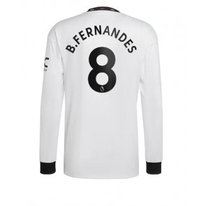 Manchester United Bruno Fernandes #8 Bortatröja 2022-23 Långärmad
